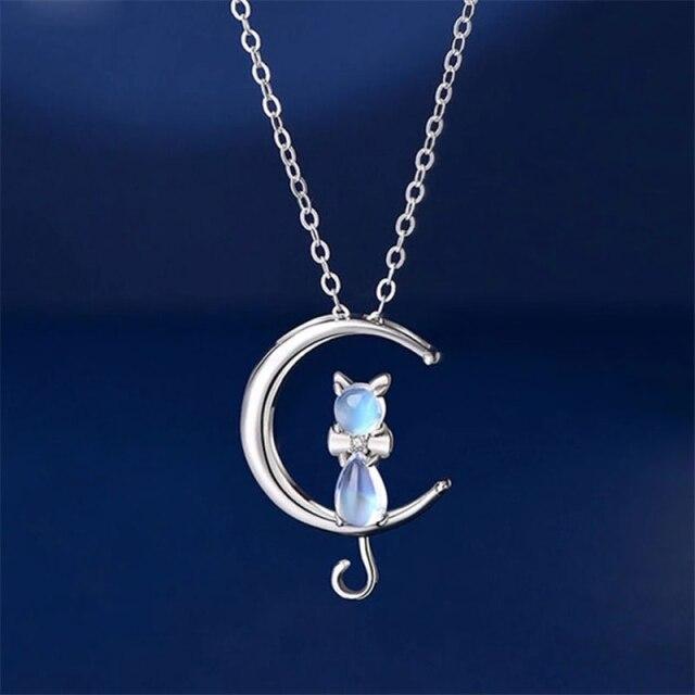 925 Sterling Silver Zircon Pendant Necklace Necklace Women Fashion Jewelry