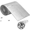 Disco Ball Mosaic Tile DIY Crafts Mirror Stickers Self-adhesive Home Decorative Wall Tiles For Interior Ceiling Kitchen Ornament