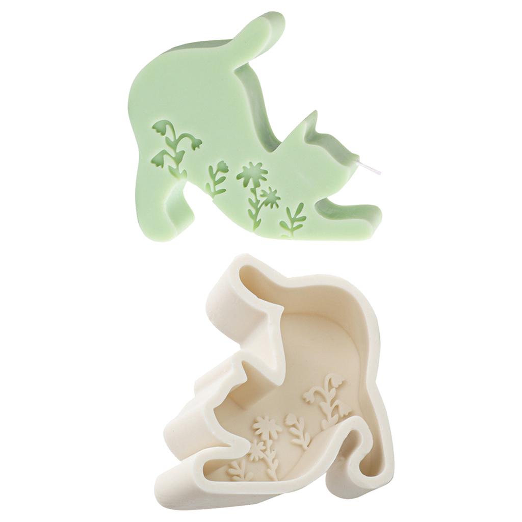 Silicone Molds Resin Art Moulds Candle Crafting Molds Animal Shape Unique Ornament Moulds Silicone Texture for Clay