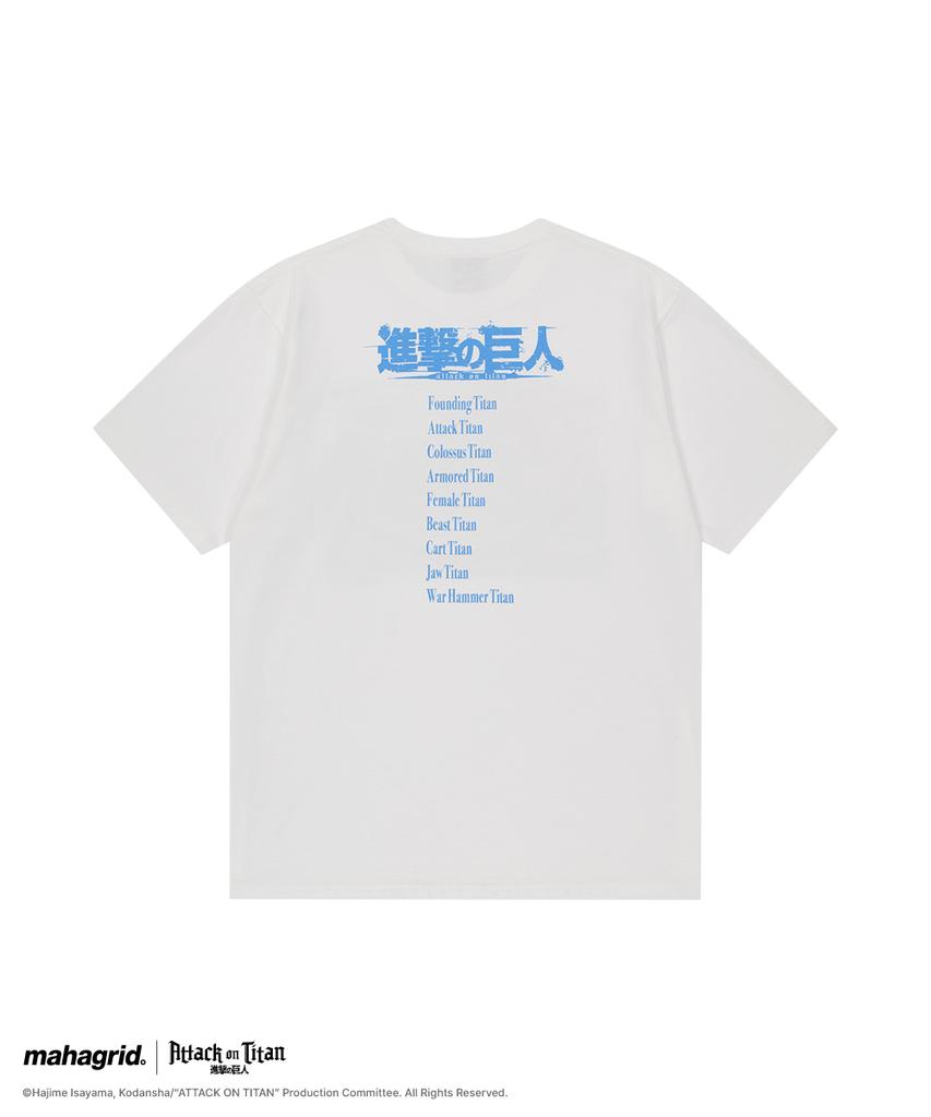 MAHAGRID [Attack On Titan] Levi Scene Tee White(Mg2Gmmt500T)