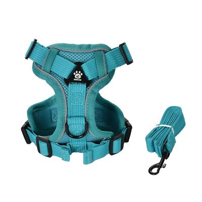 Dog Vest Harness Leash Set Reflective Adjustable Puppy Chest Strap for Small Dogs Cat French Bulldog Vest Lead Rope Pet Supplies