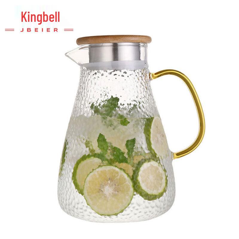 Jingbeier Large Capacity High Heat Resistant Glass Water Pitcher Set