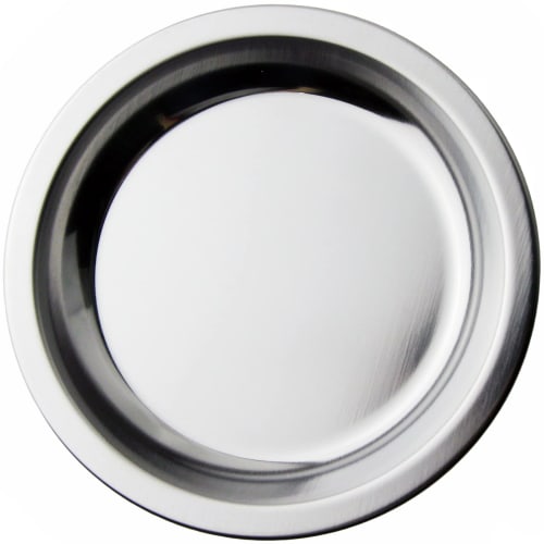 Nagao Tsubame-Sanjo Round Stainless Steel Food Preparation Tray, 12.5cm, Dishwasher Safe, Made in Japan