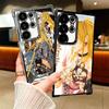 N-Notes D-Deaths MisaMisa Soft Phone Case For Samsung Galaxy S26 Ultra S25 Edge S24 FE S23 Plus S22 S21 + S20 Plating Anti-Fall