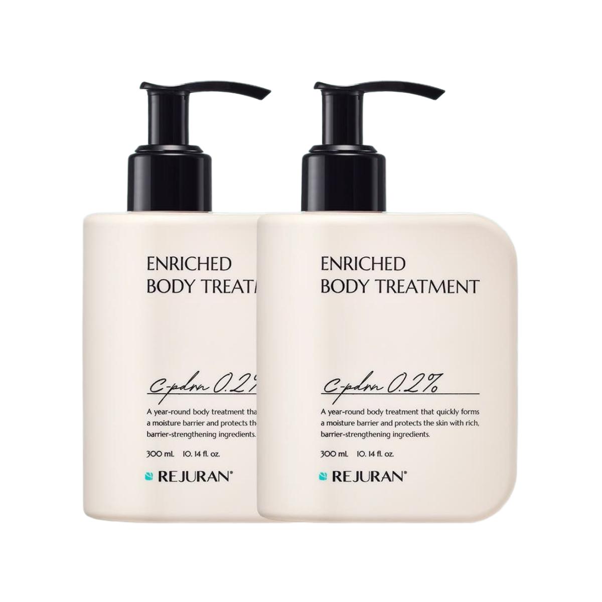 REJURAN Enriched Body Treatment Floral Hydrating & Smoothing Body Lotion Duo 300ml x 2