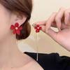 Vintage Luxe Anke La Red 925 Silver Earrings Zircon Studs Minimalist Elegant Fashion Jewelry For Women