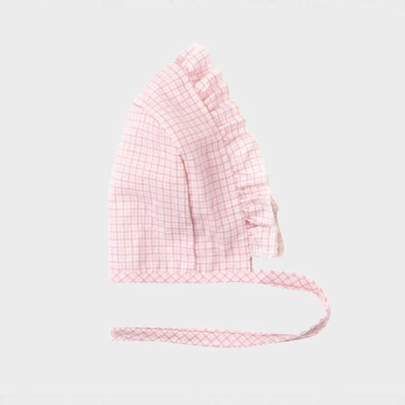 [Pet] Check Bonnet (M)