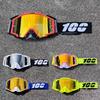 100 Motokrosové brýle Motocyklové sluneční brýle Muž MTB ATV Maska Ochrana proti větru Lyžování Cyklistika Závodní Off-road brýle