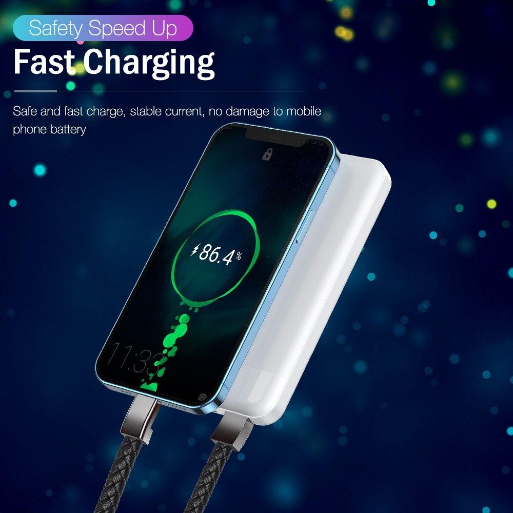 Bracelet USB Charging Cable Data Charging Cord for iPhone Plus X XR Xs Max USB C Cable for Samsung HUAWEI Xiaomi Micro Cable