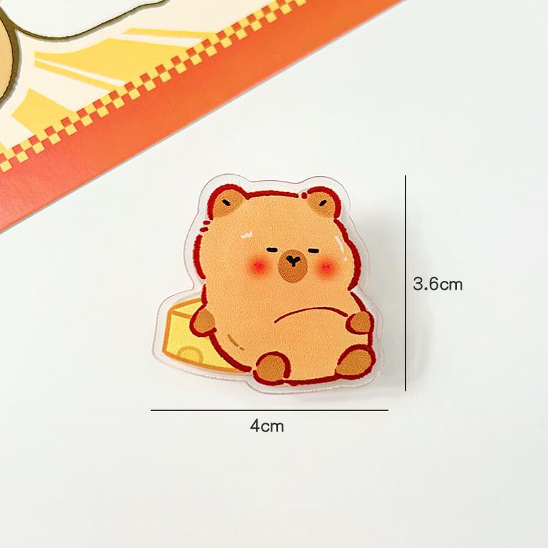 1pc Cute Flowers Multifunction Memo Clip Transparent Acrylic Kawaii Stationery Storage Clip Documents Organizer Clips