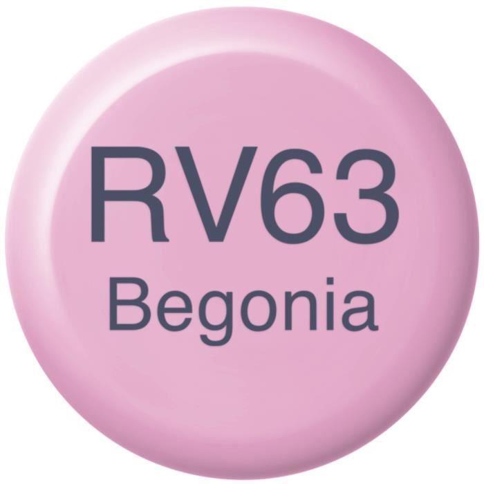 Recharge Encre marqueur Copic Ink RV63 Begonia Rose - COPIC - Indélébile - Opaque