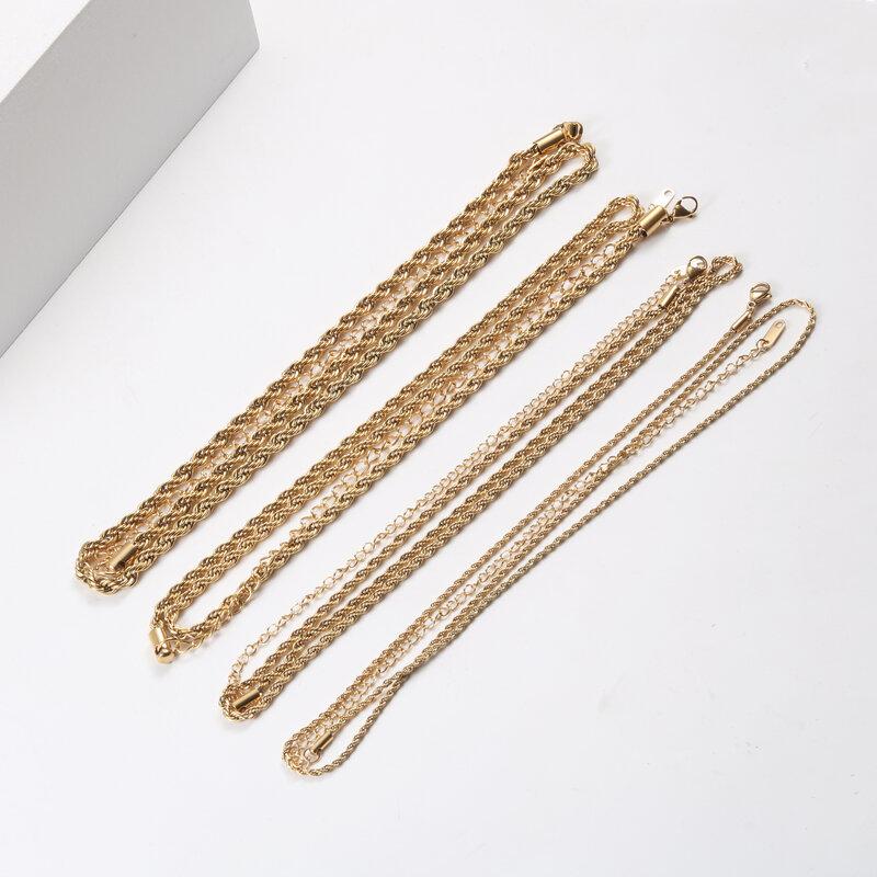 Sexy Waist Jewelry Belly Chain Wear Beach Bikini Body Jewelry Stainless Steel Gold Rope Chain Punk Jewelry for Women