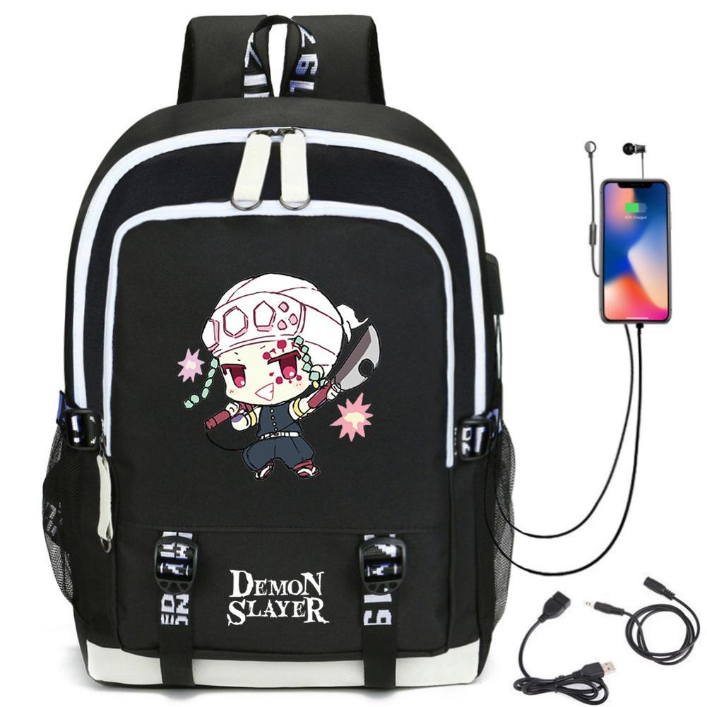 Anime Peripheral Student Large Capacity Backpack Fashion Backpack Computer Bag Oxford Cloth Backpack