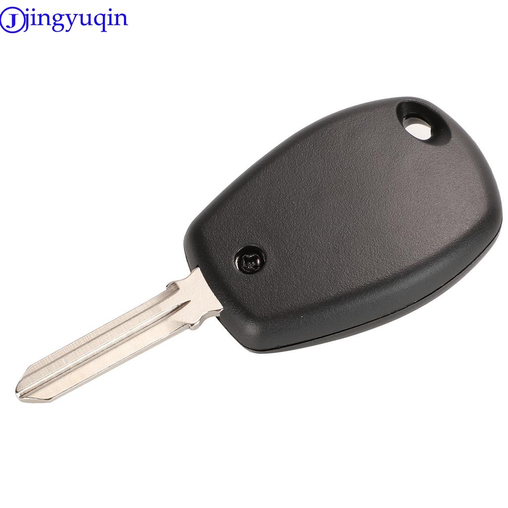 Jingyuqin Para Renault Megane Modus Espace Laguna Duster Logan DACIA Sandero Fluence Clio Kangoo Carcasa de Llave Remota de 2/3 Botones