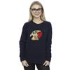 Star Wars Womens/Ladies The Mandalorian The Kids With Heart Sweatshirt
