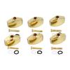6Pcs Guitar Tuning Peg Buttons Metal Stable Universal Tuner Buttons Replacement for Acoustic