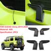 2PCS New ABS Rear Windshield Heating Wire Protection Cover  For Suzuki Jimny Sierra JB64 JB74 2019 2020 Demister Cover