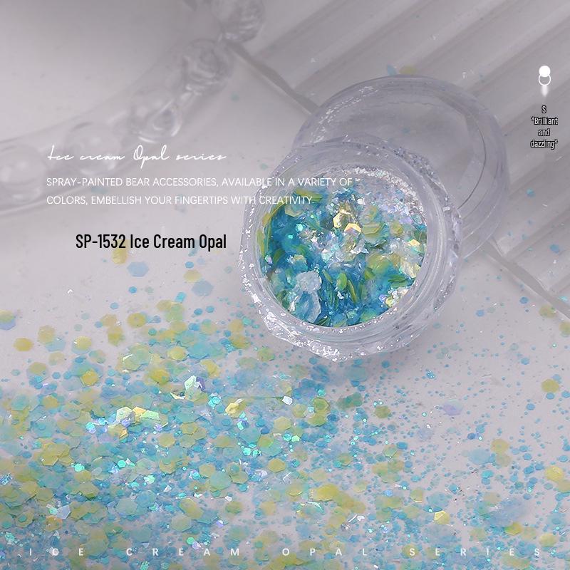 Nail Art Accessories: Mixed Glitter Irregular Sequins for Decorations