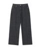 MILLO WOMEN Boucle Straight Jeans [Black]
