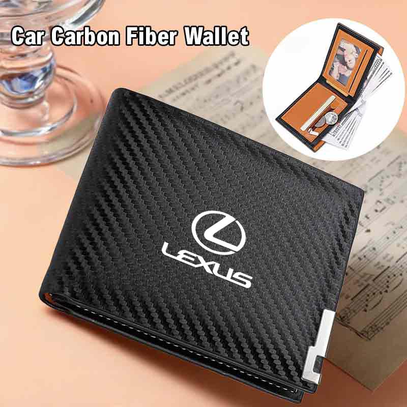 Herrplånbok Kolfiber Ultratunn För Lexus CT IS250 NX300h NX RX400h IS300h CT200h ES300h IS200 Herrplånböcker