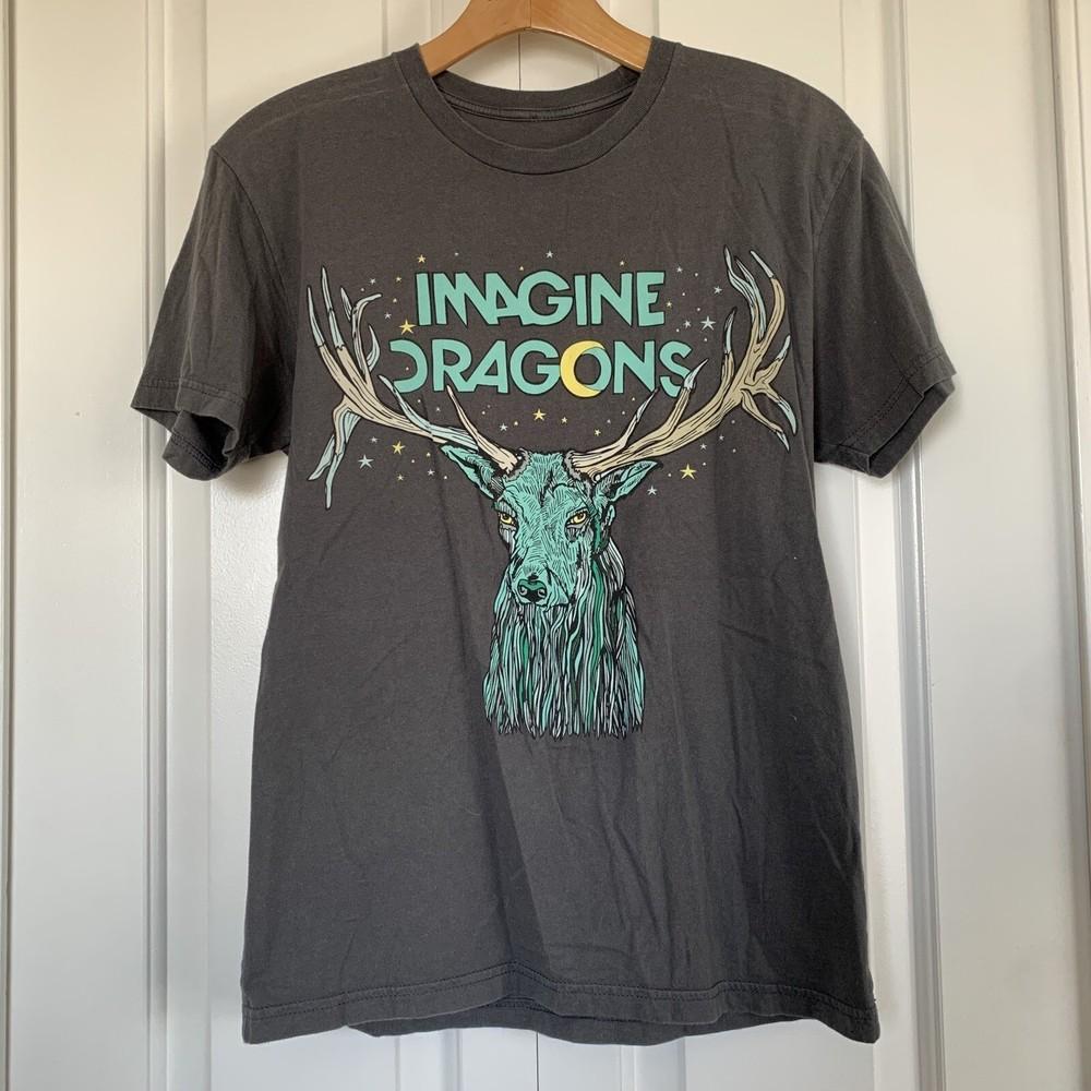 

Vintage Imagine Dragons Elk In Stars Graphic TShirt S to 5XL NZL359 FREE SHIPPI Unisex T-Shirt L