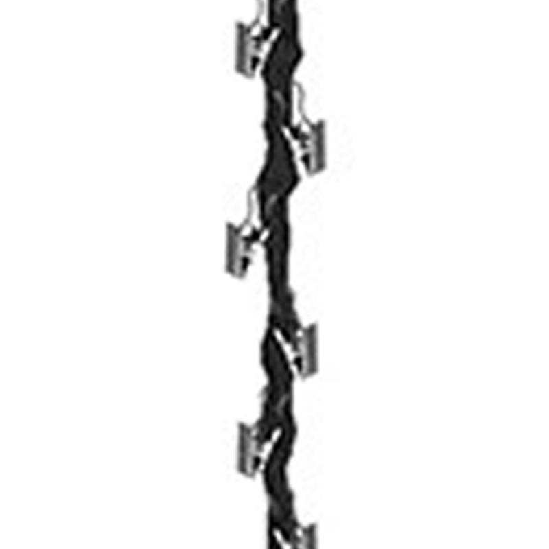 Detachable Toy Hanging Chain Cotton Materials 2M Long 20 Clips for Plush Storage Stuffed Animals Organizer