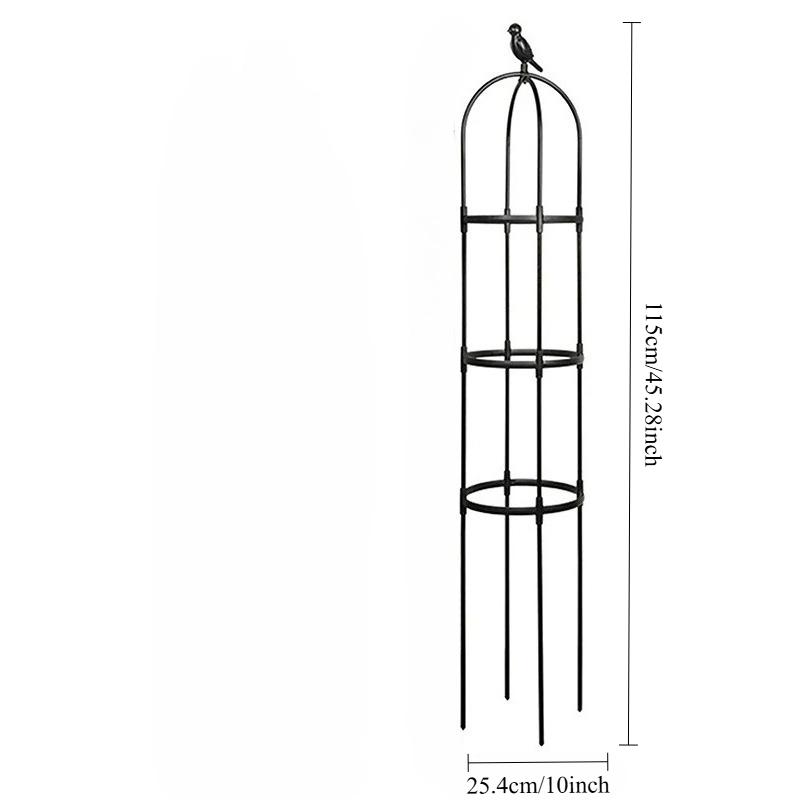 1Set Climbing Plant Trellis Garden Support Cages For Flowers Plants Support Frame Trellis Climbing DIY Flower Vines Pot Stand