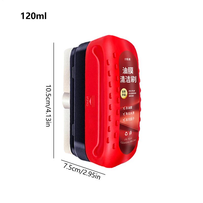 120ml Auto Antibeschlag Glasreinigungstuch Tafel Auto Ölfilm Reinigungsbürste Aufwischen Ölfilm Entferner Glasreinigungstuch Tafel