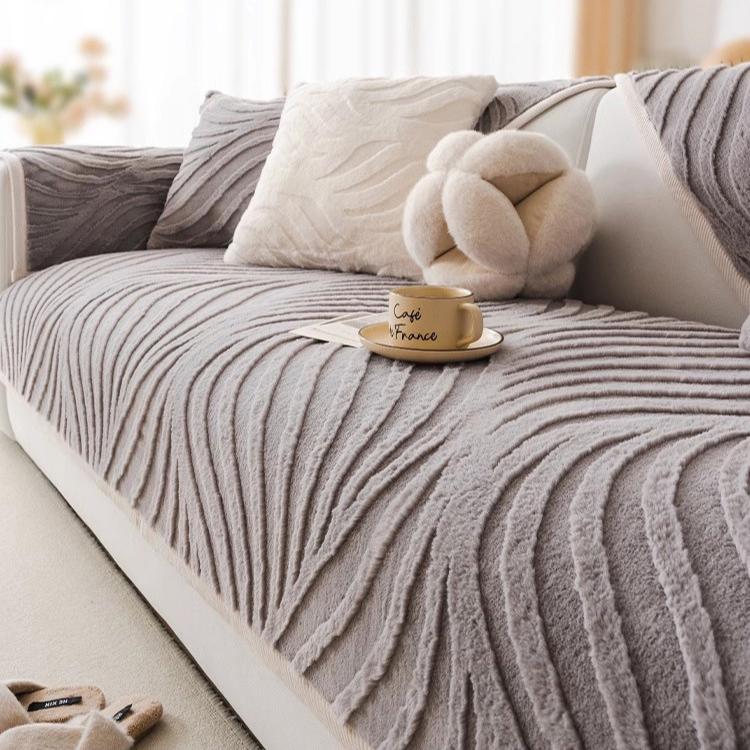 1pc Plush Sofa Cushion, Soft Touch, Pet-Friendly, Machine Washable, and Non-Slip, Suitable for Office, Living Room, Home Decor