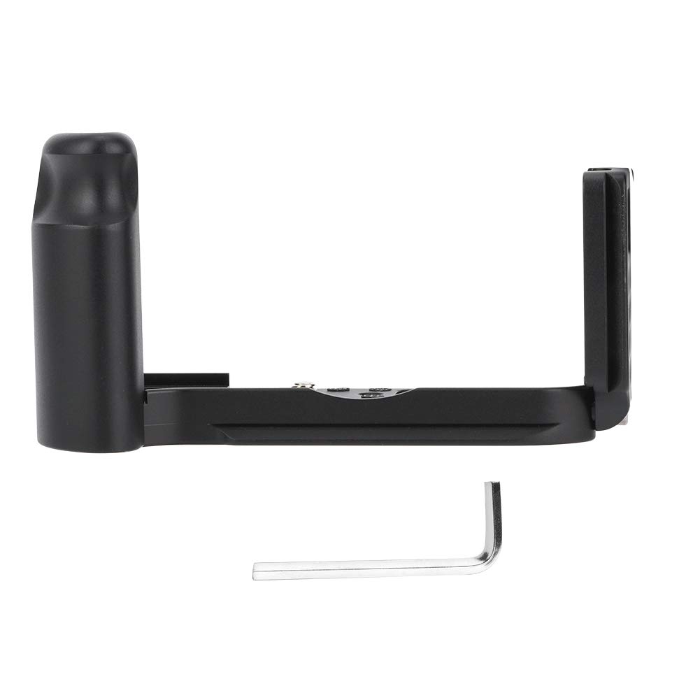 Flash Hot Shoe Mount Bracket Camera Hand Grip for Fujifilm and Mirrorless Cameras L-shaped X-A3 X-A5 (Black)