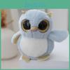 Soft And Cozy Plush Owl Keychain Backpack Cute Animal Doll Decorative Accessory