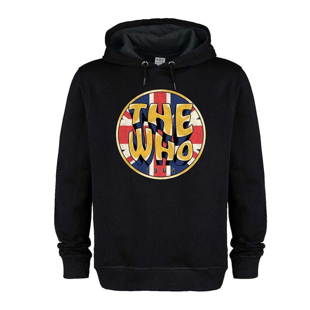 Amplified Unisex Adult Union Jack Circle The Who Hoodie