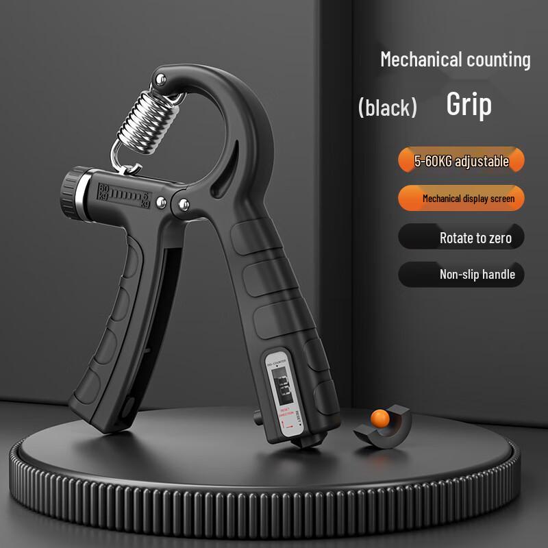 Angyu Adjustable Hand Gripper with Mechanical Counter