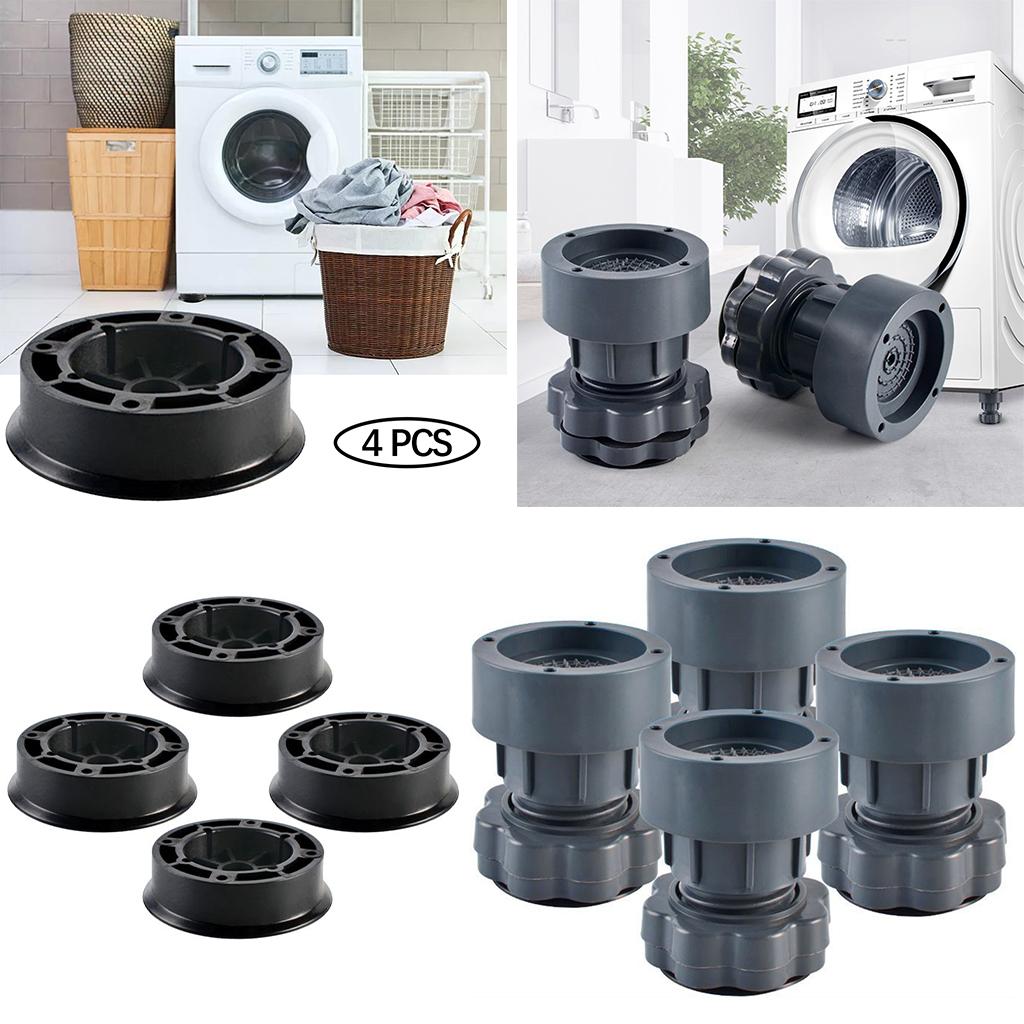 4x Anti Vibration Pads Washer Dryer Washing Machine Mat to Stop Shaking