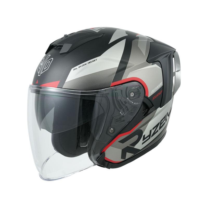 Universal Men's/Women's Summer Breathable Three-Quarter Motorcycle Helmet, Applicable for All Seasons