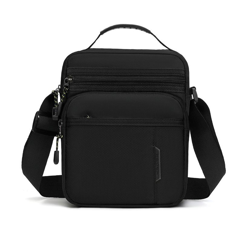 Men's Traveling Shoulder Bag Fashion Casual Patchwork Handbag High Quality Oxford Cloth Waterproof Multifunctional Crossbody Bag