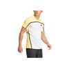 Adidas Heat.Rdy Pro Freelift Henley Colorblock Casual Outdoor Sports Crew Neck Pullover Short Sleeve T-Shirt Men Tops Bright-Yellow IS8969