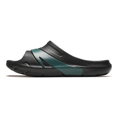 Sandales Sliders Décontractées Confortables Durables Chaussures Homme Noir Vert 112438523-2