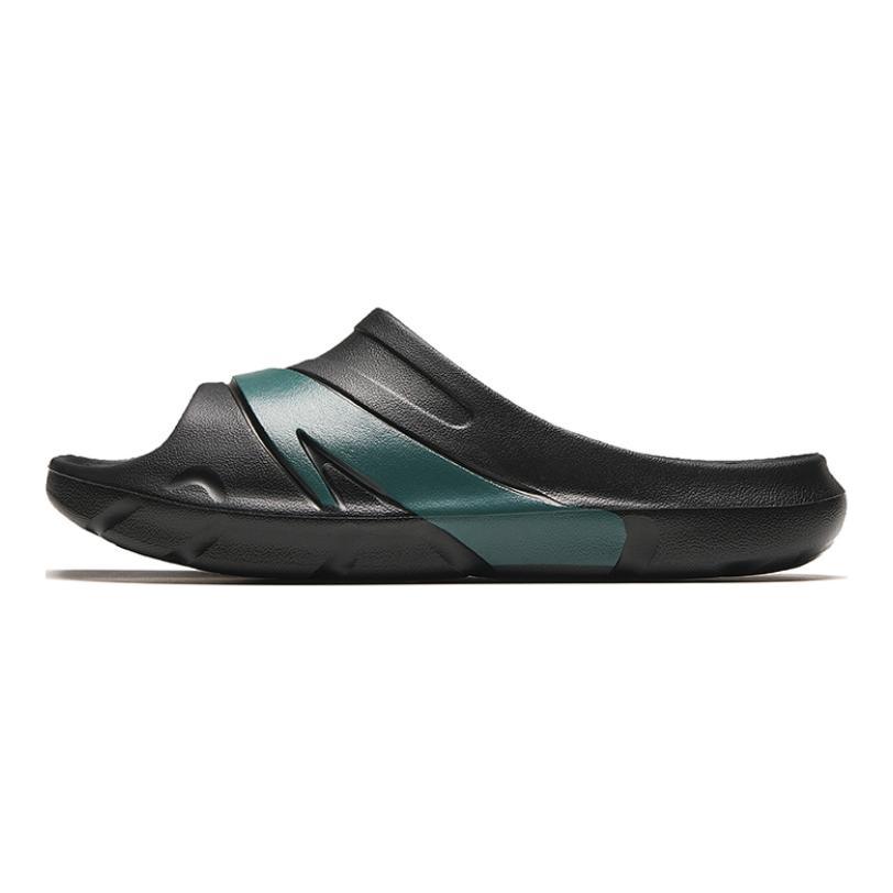 Anta Slide Slippers Men's Black Green 112438523-2