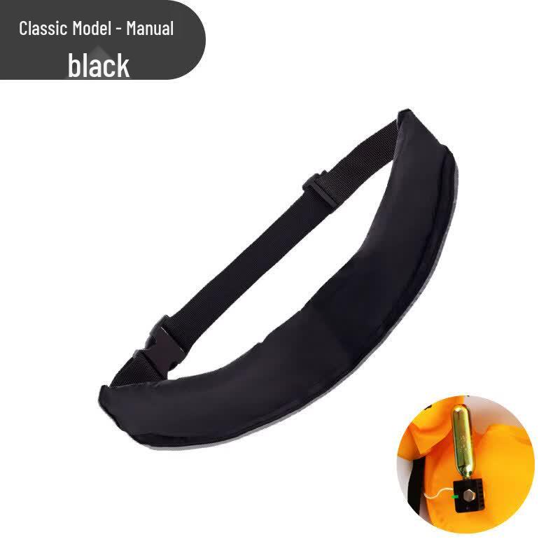Fishing Life-Saving Waist Belt with Automatic Inflatable Buoy
