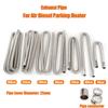 Stainless Steel Air Diesel Parking Heater Aluminum Foil Sleeve Clamps Heater Exhaust Pipe Hose Hose Clamp Air Heater
