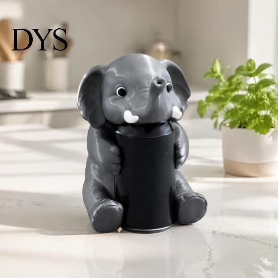 Zátka na sodovku Dinosaurus Hroch Žába Slon Ochranný kryt na plechovku, 3D tištěná roztomilá zvířátka Kryty na nápoje na venkovní piknik, Prachotěsné Udržení karbonatace