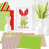 12 Sheets/Package, Hand Account, Material Package, Color, Christmas Material Paper, Scrapbook, Card Making Background Paper