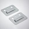 100PCS Buckle Hasp Plate Wall Panel Buckle Clamp Fastener Hardware Furniture Wainscot Board Clip