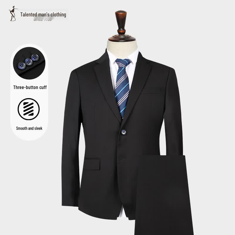 TAILOR Men's Business Formal Slim Fit Suit