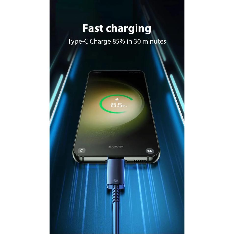 PD 45W Fast Charging Cable For Samsung Galaxy S25 S24 S23 S22 S21 Ultra Plus USB C Data Cable A56 A55 A54 Note 20 10 Accessories