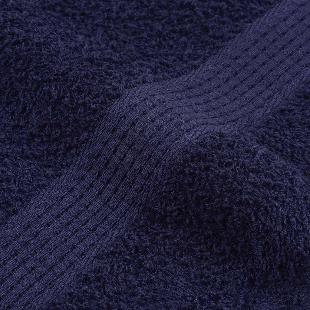 Vidaxl Ręczniki Do Rąk 2 Szt. Granatowy 50X100 Cm 360 Gsm 100% Bawełna