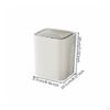 Trash Can Reusable Power Source Smart Reversible Charging Port Household Storage