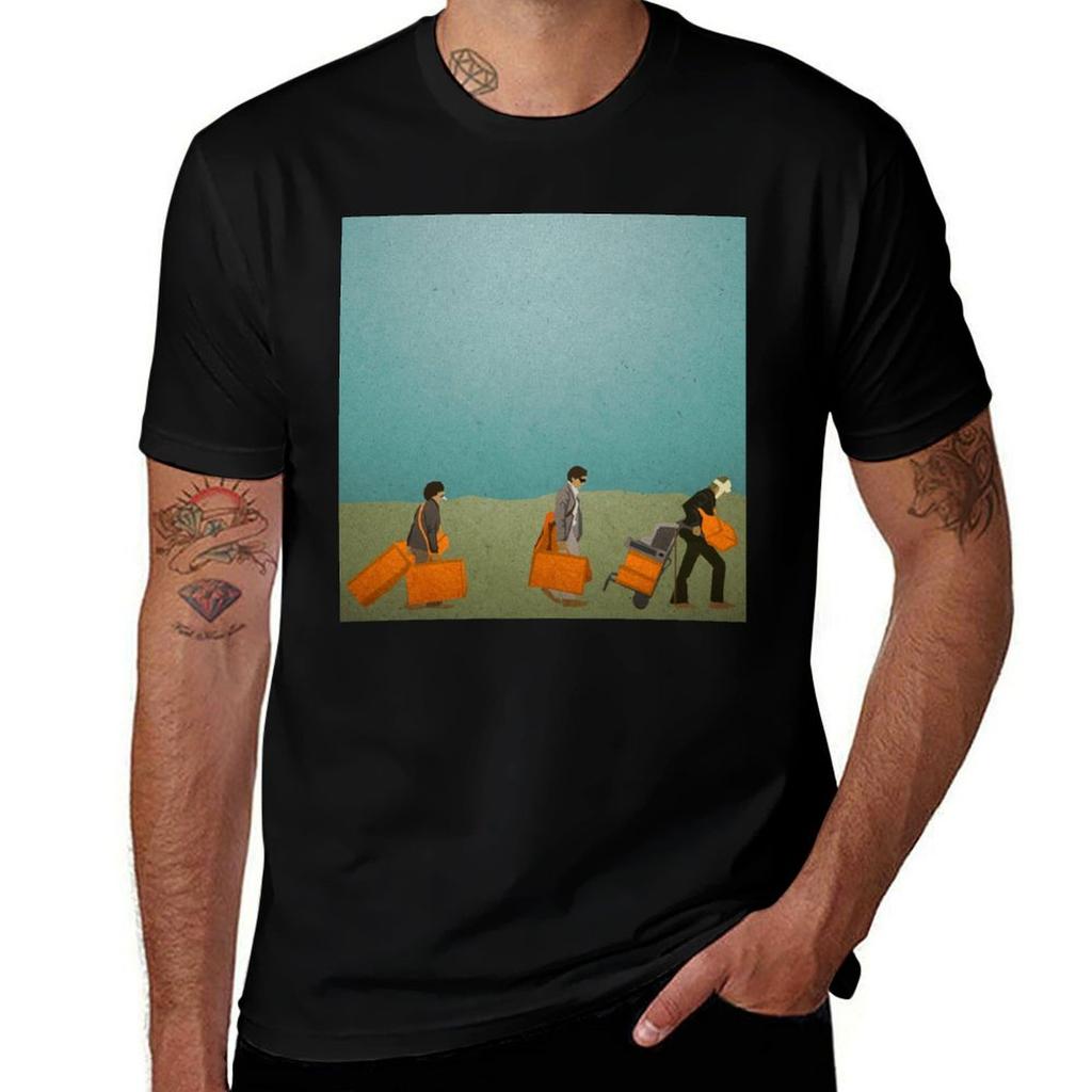 The Darjeeling Limited Tshirt All Match Print Short Sleeve Top