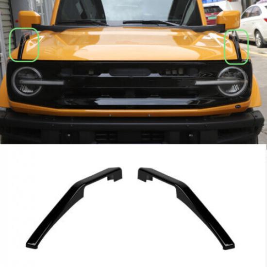 Engine Hood Hinge Cover Decoration Exterior Accessories for Ford Bronco +